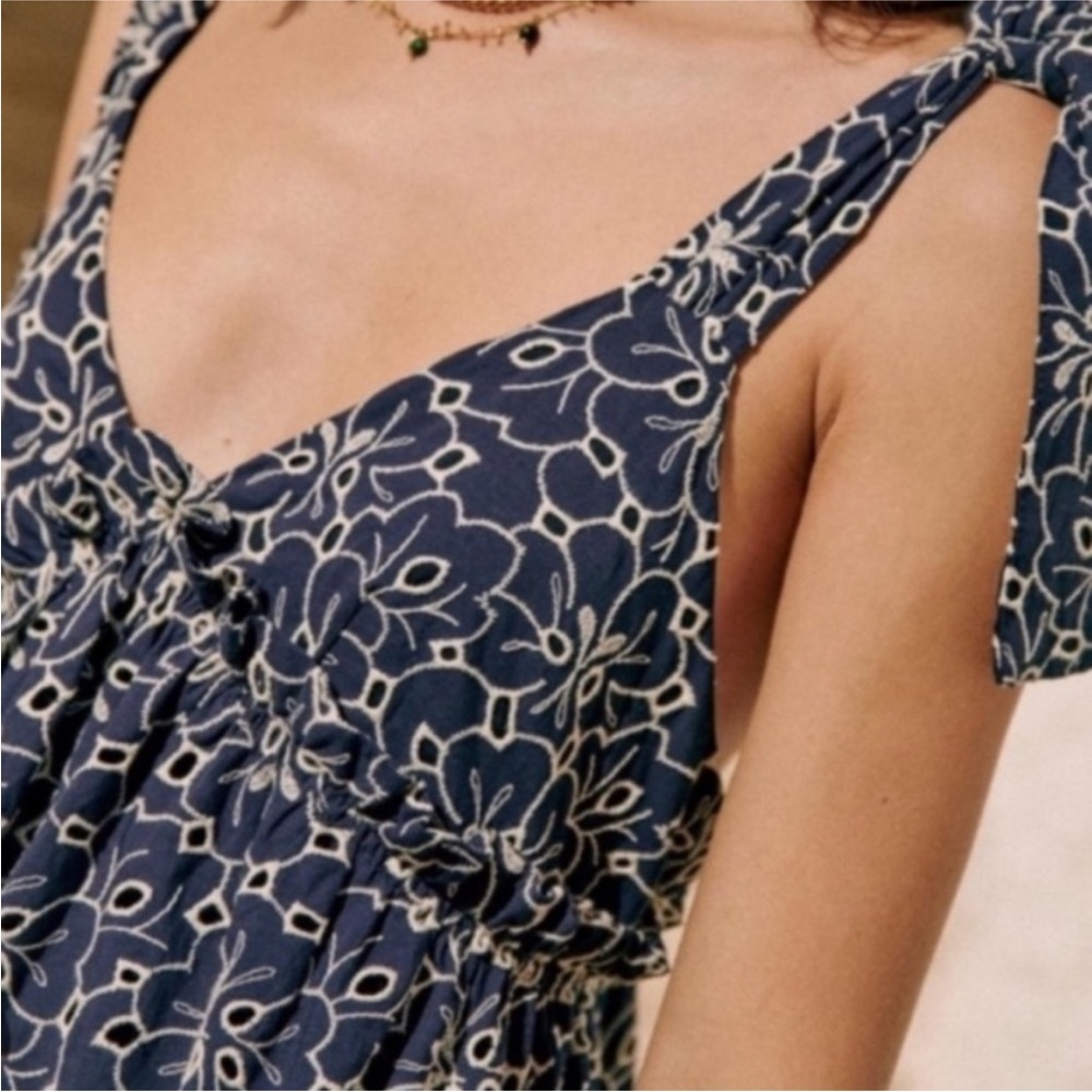 Sezane Graciela Resort Dress, Size 38